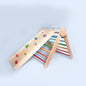 Wooden Triangle Pikler Climbing Set with Slide