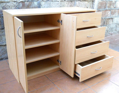 3-Tier Multi-Purpose Wooden Toy & Book Organizer