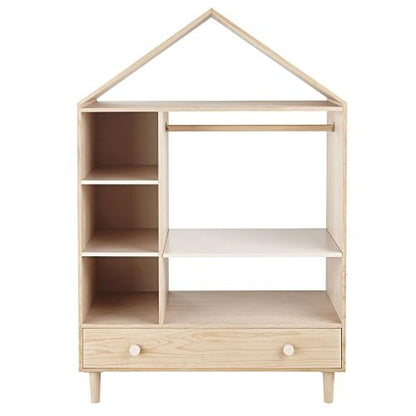 3-Tier Multi-Purpose Wooden Toy Organizer & Nursery Storage Rack