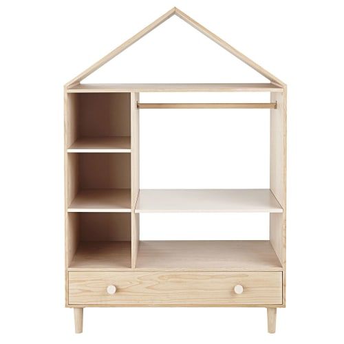 3-Tier Multi-Purpose Wooden Toy Organizer & Nursery Storage Rack