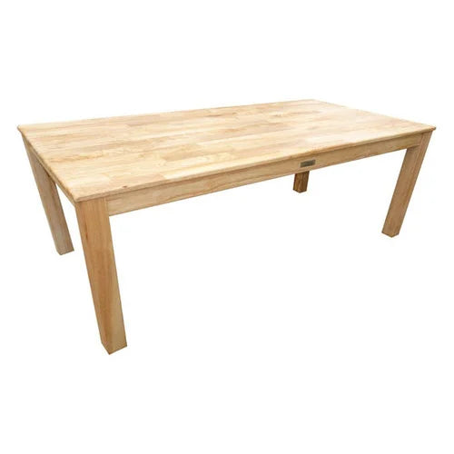 Rubber Wood Rectangle Table